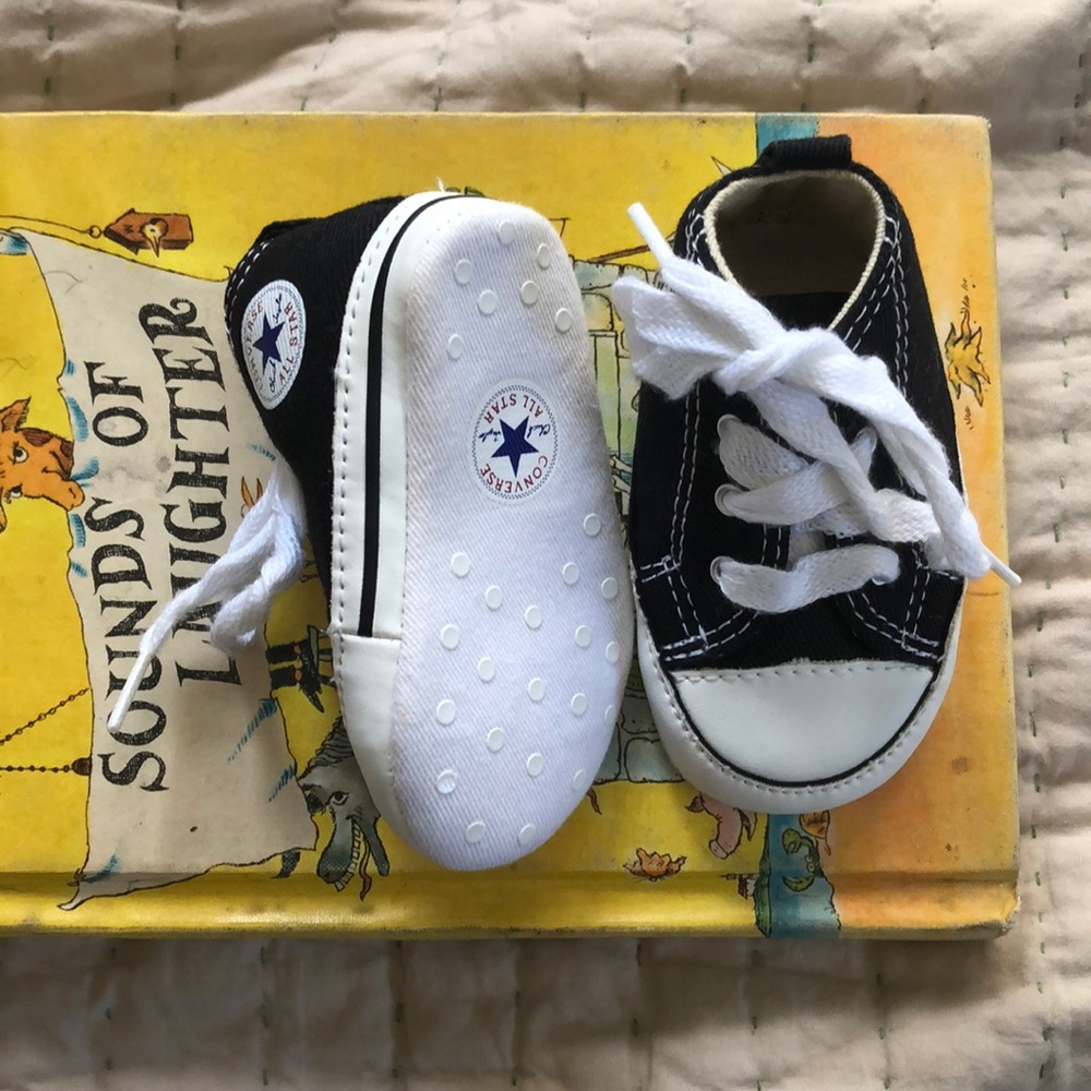 SOLD Baby converse high top shoes 2 & 3